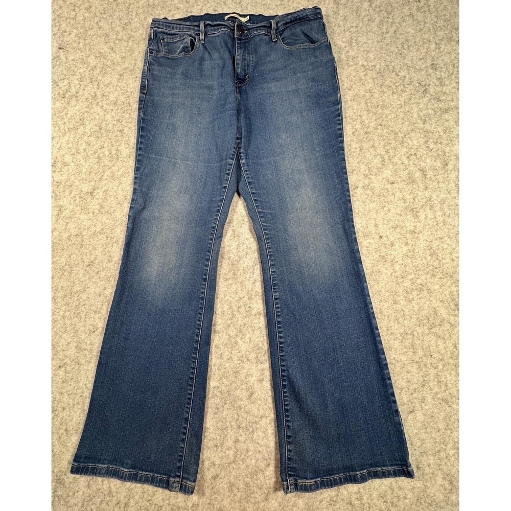 Levis 515 Bootcut Jeans‎ Womens 14 Blue Medium Wash Mid Rise Denim 34x30